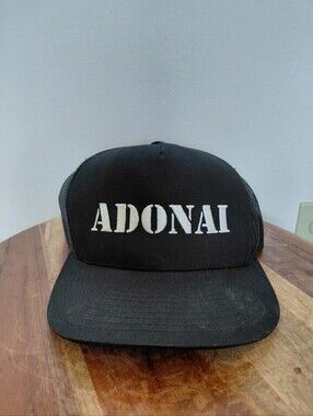 Christ For All Nations Jesus Religion Black Trucker Hat OS